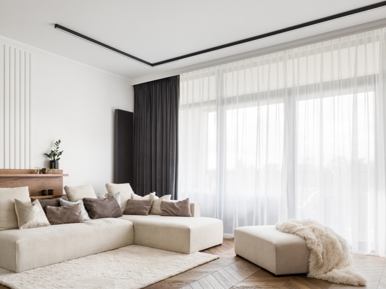 Product range Living room sheer and blockout curtains